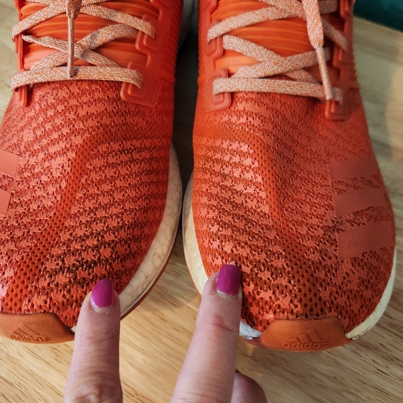 Adidas Pure Boost‎ ZG Orange Running Shoes, Size 14 main image 4